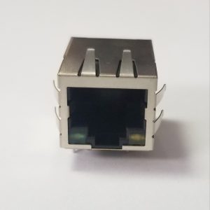 Modular Jack, Type F4, 8P8C Transformer 100MB - MJA-110VD1-FG